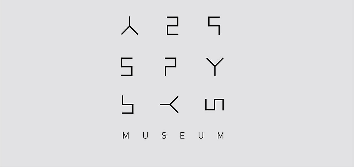 brand brand identity Identity Design campaign logo spy museum spy museum visual system design Experience