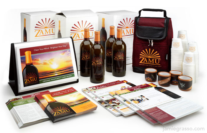 Campaign Design zamu amazon herb brand launch