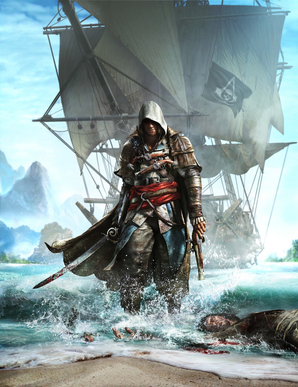 Assassin's Creed game AC4 Cover Art black flag
