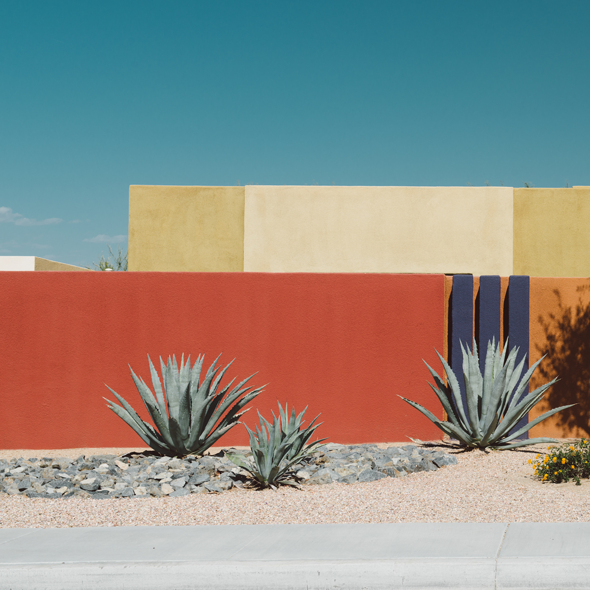 Palm Springs  california minimal graphic blachford architectural minimalist