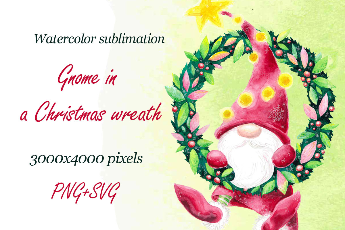 dwarf christmas design holidays winter Drawing  sublimation print design