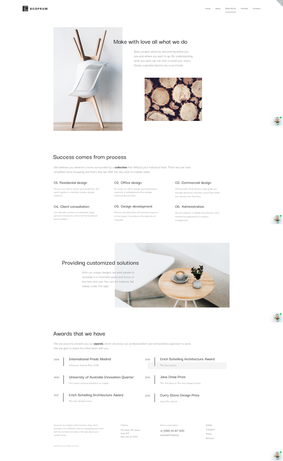 wordpress Website furniture Webdesign Webdevelopment
