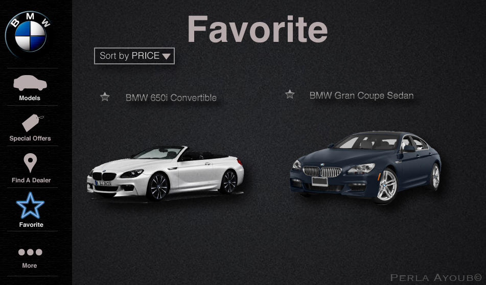 BMW Automobiles Website