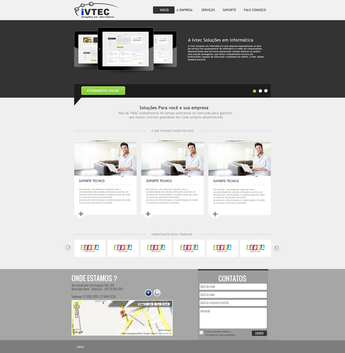 html5 css3 ivtec layout web