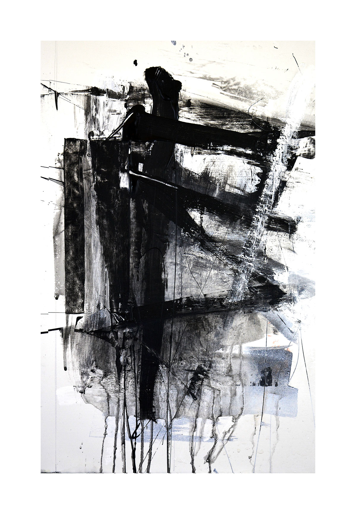 abstract contempurary black & white