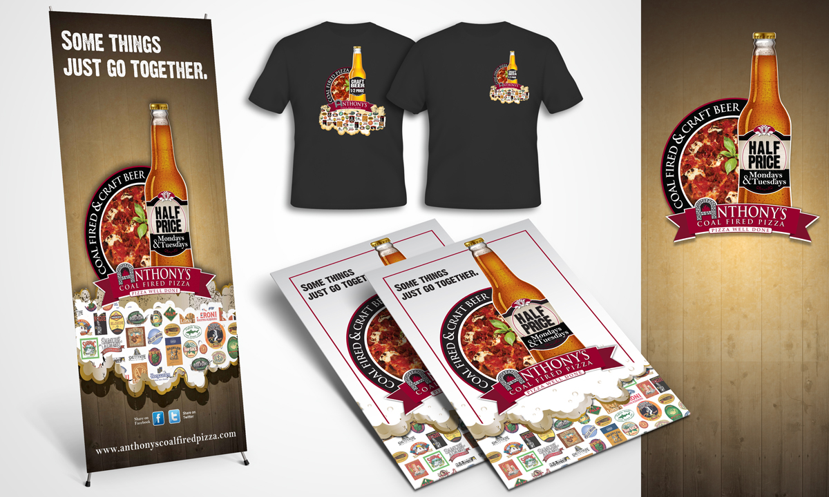 marketing   campaigns restaurant pizzeria banners flyers dan marino promotions beer