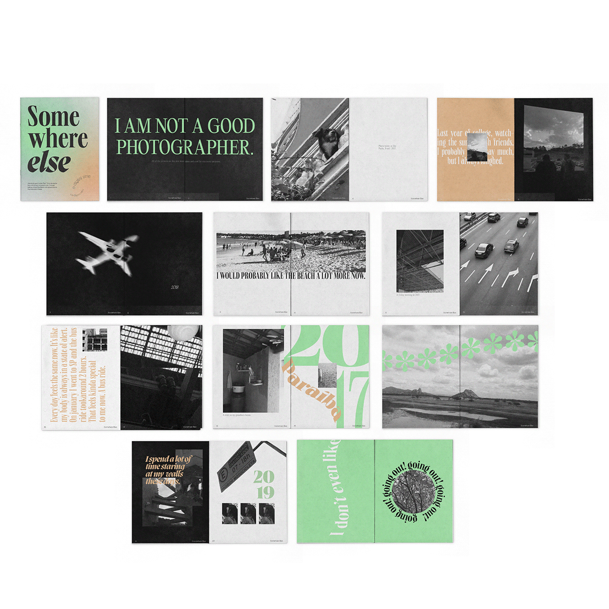 book editorial graphic design  magazine Photography  typography   Zine 