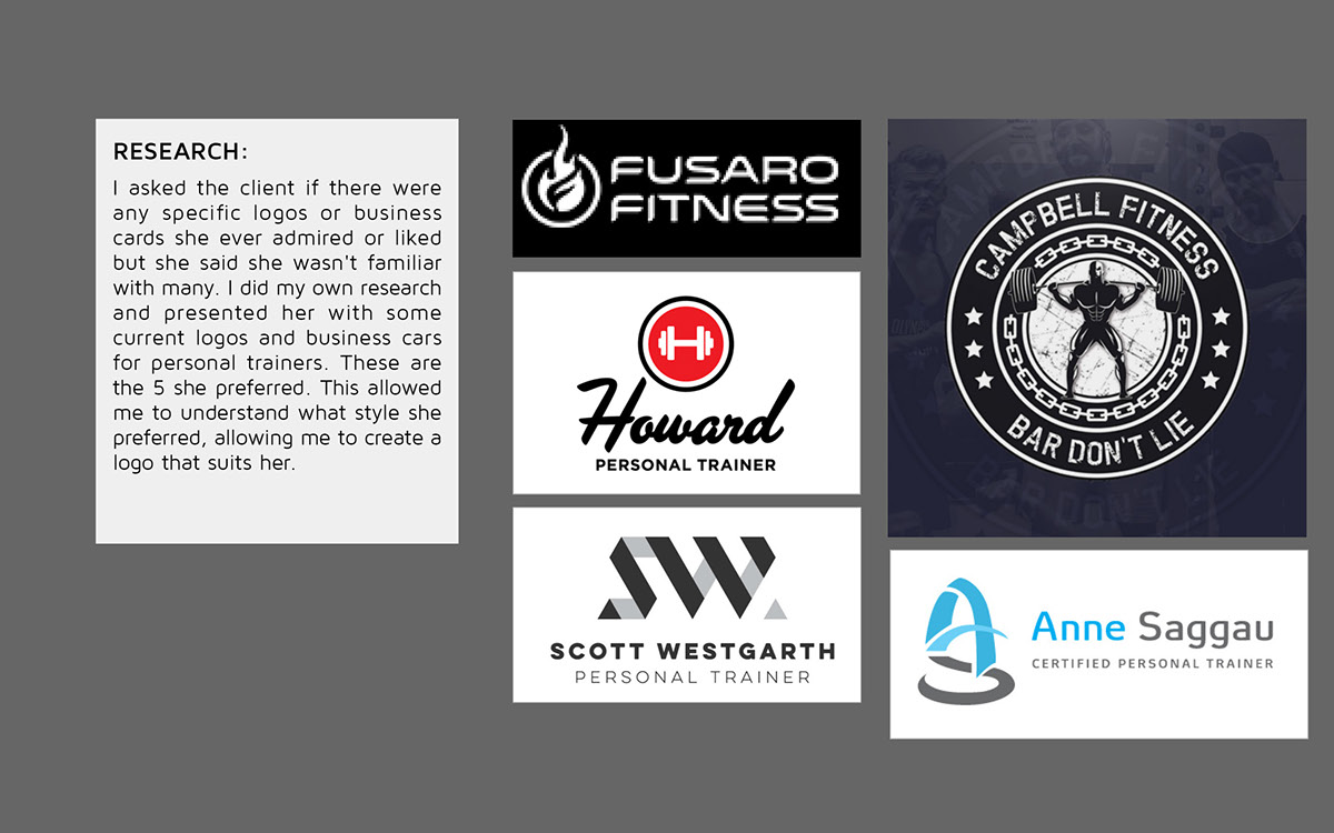 Business Cards brand identity Logo Design personal trainer vector fitfarias ashley farias logo typography   Letter Play