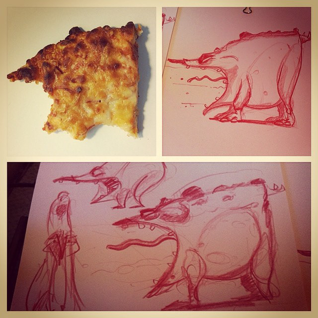 food sketch