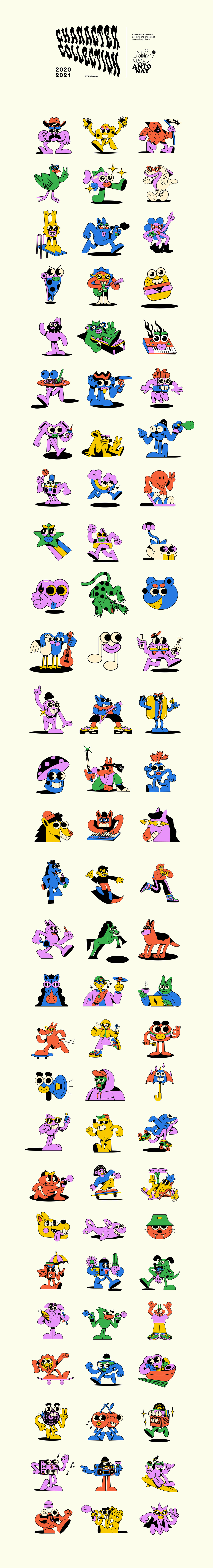 antonay Character characterdesign design diseño diseñografico graphicdesign ILLUSTRATION  ilustracion personajes