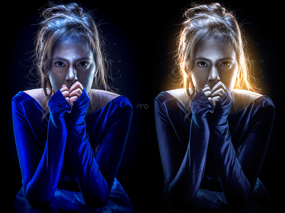 retouch photoshop galaxy Space  silver Princess complementary complementarycolors postproduction