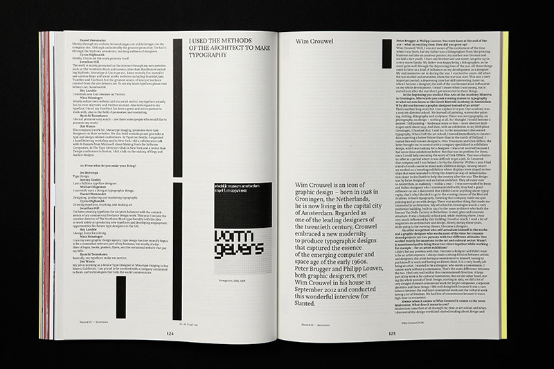 art editorial fonts german journal magazine magma brand design slab serif egyptienne slanted type typefaces