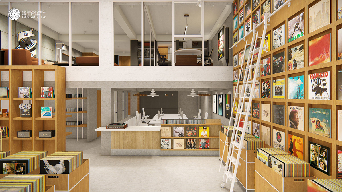 design Interior Records shop