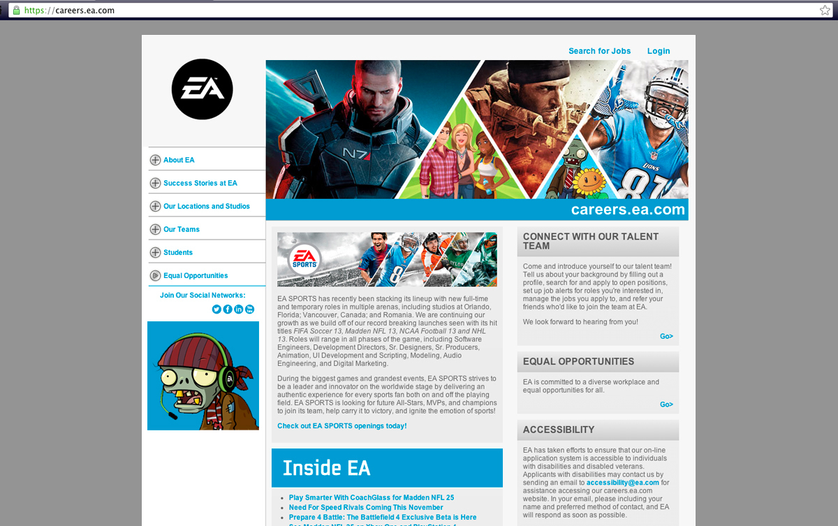 ea games website