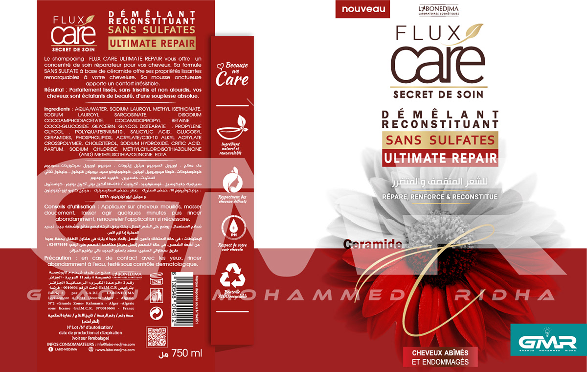 bottle Packaging product design  label design cosmetic packaging