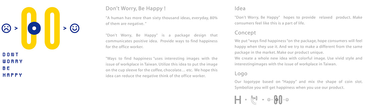 DWBH 食品包裝 杯套 巧克力 畢業 快樂販售部 packaging design reddot award graphic design  happy design