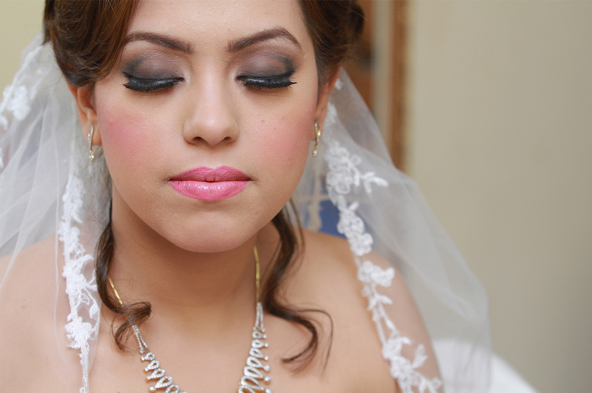 wedding bride face beauty Make Up