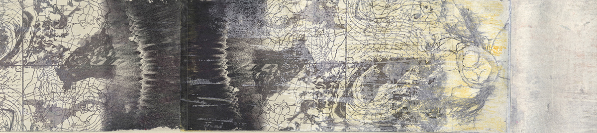 intagliotype  printmaking layer map