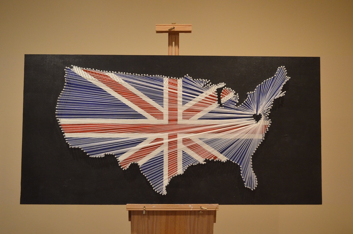 string art usa UK COWBOYS dc Nationals nails flag