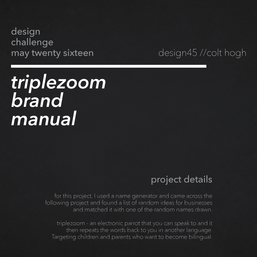 Logo Design concept brand manual design45 colthogh fakebrand designchallenge