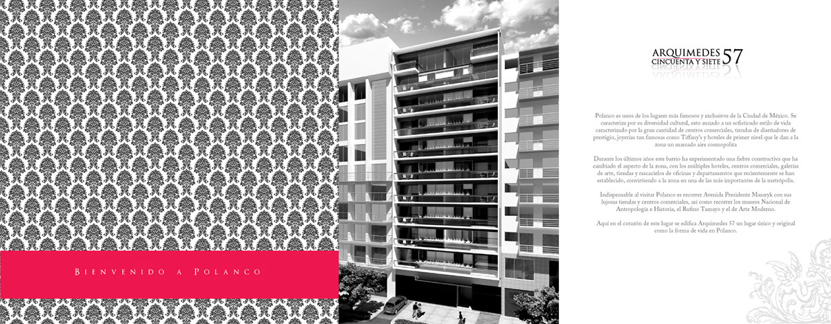 mexico Real Esate brochure polanco mexico city apartments