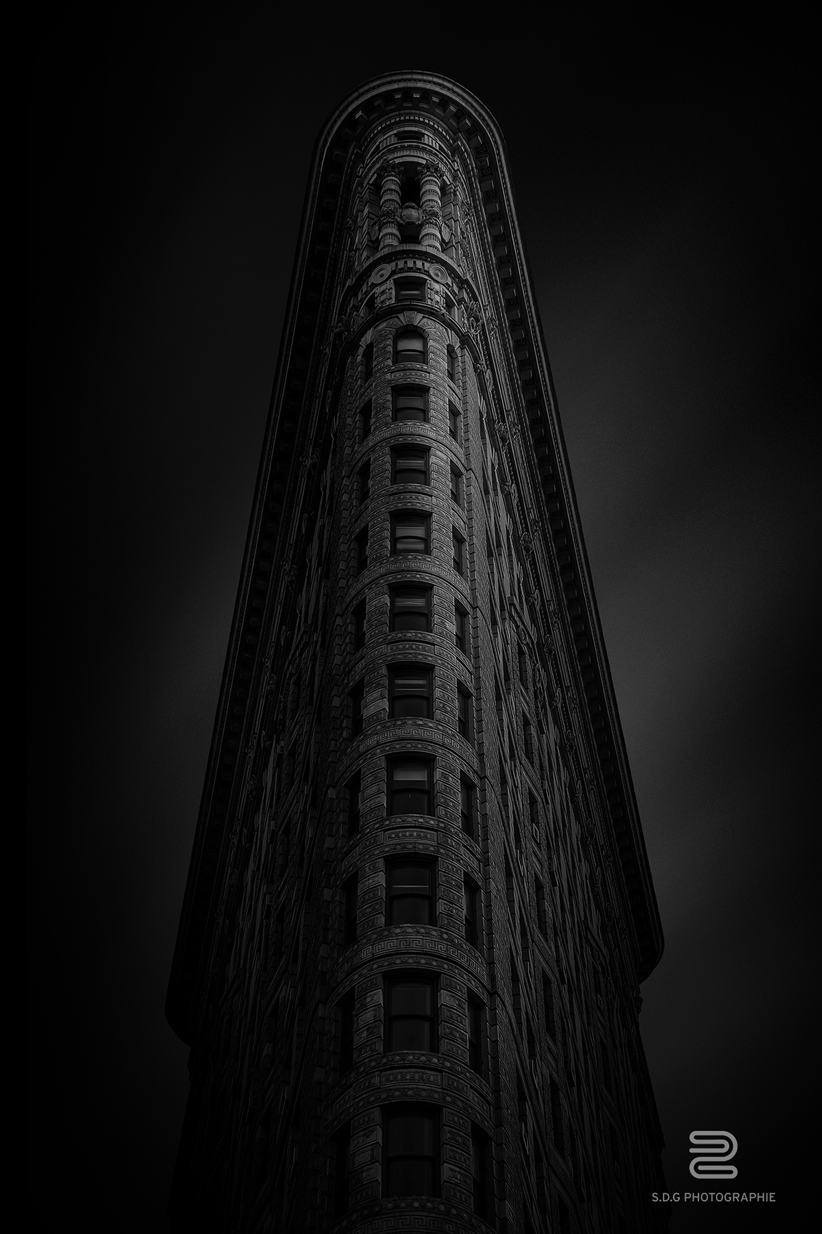 New York black White Photography  chrysler building Empire statue Liberty flatiron