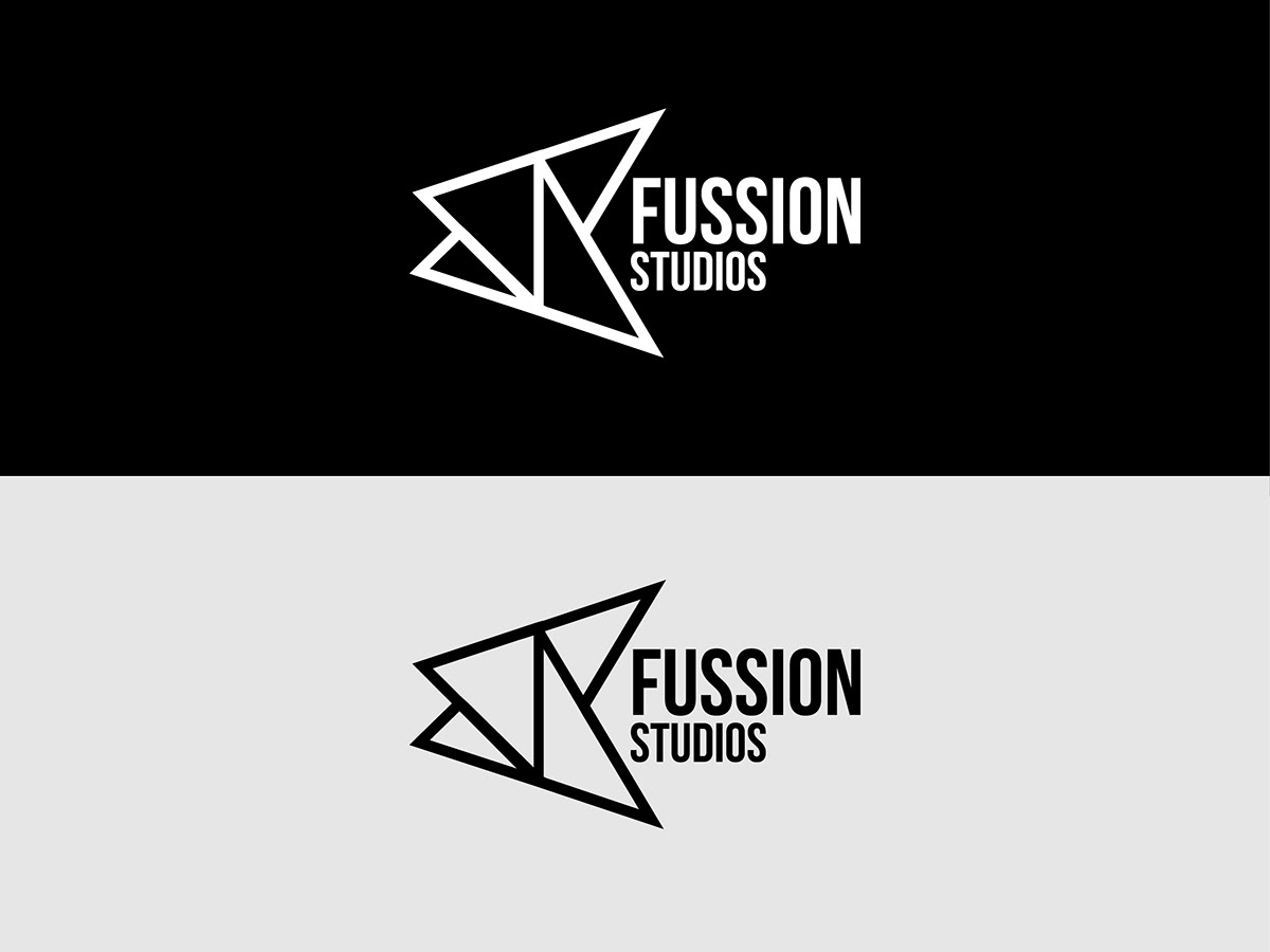logo Logotype identidy Fussion Studios chile identidad Fotografia