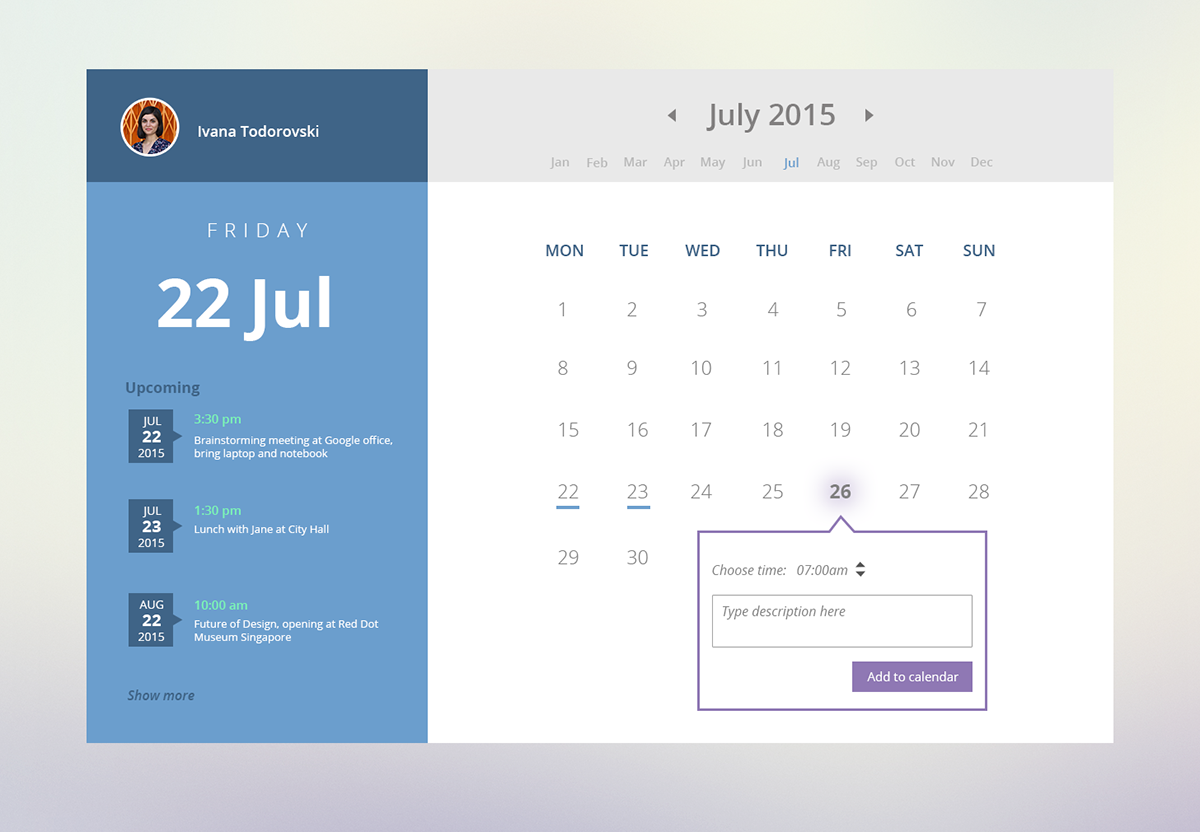 Daily UI on Behance