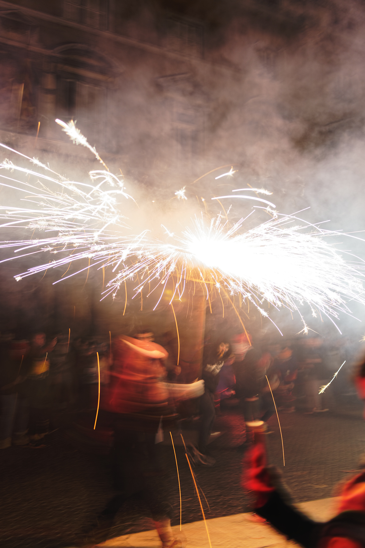 DANCE   devils festivals fire fireworks light night Photography  spain Street