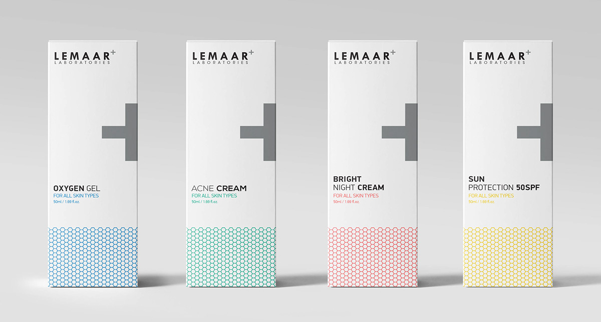 cosmetics graphic design  Packaging skin care branding  logo