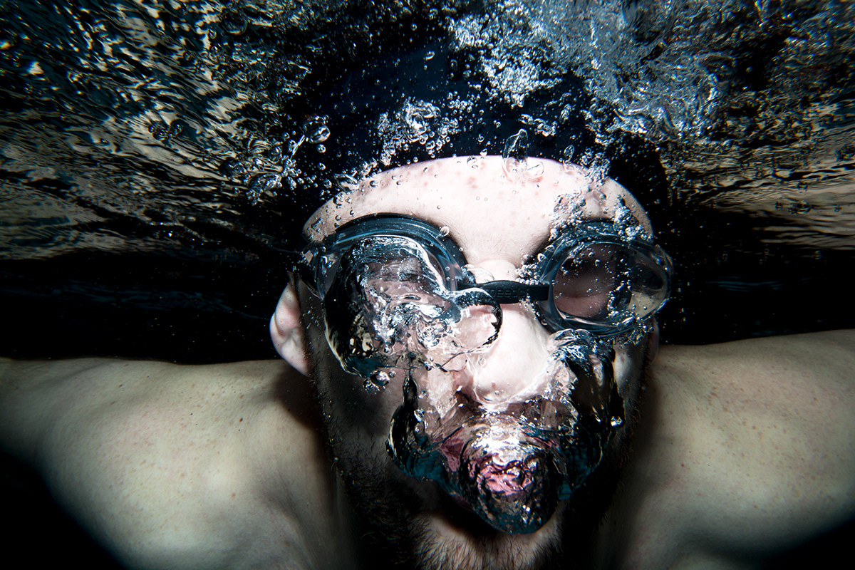 Christophe Nizet  under water