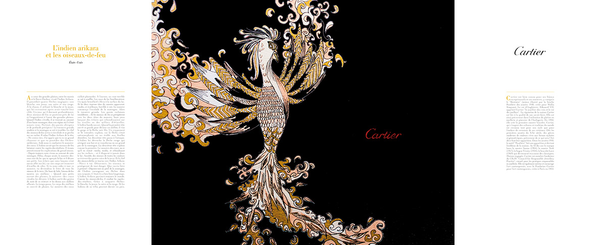 contes luxe merveilles voyage marques yves saint laurent christian lacroix Cartier chanel Christian Louboutin Dior guerlain hermes carnets de voyage