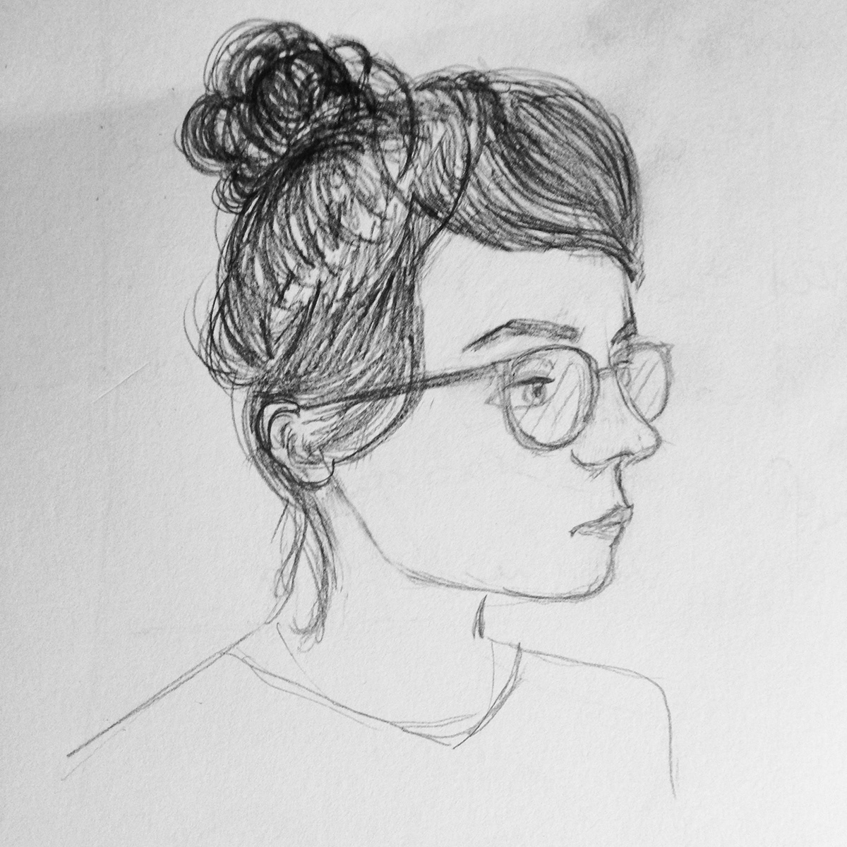 portraits pencil sketch