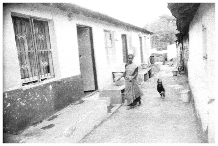 nostalgic India village indian village Film Camera old Black&white film roll camera tamilnadu kids animal raw