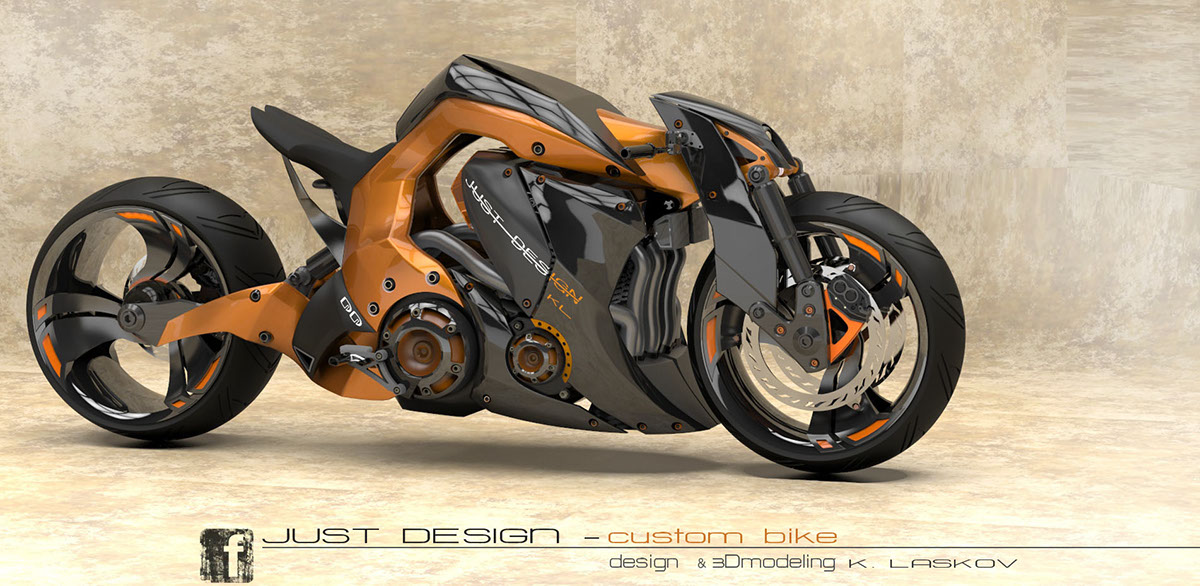 motorcycle design custom bike design 3d modeling