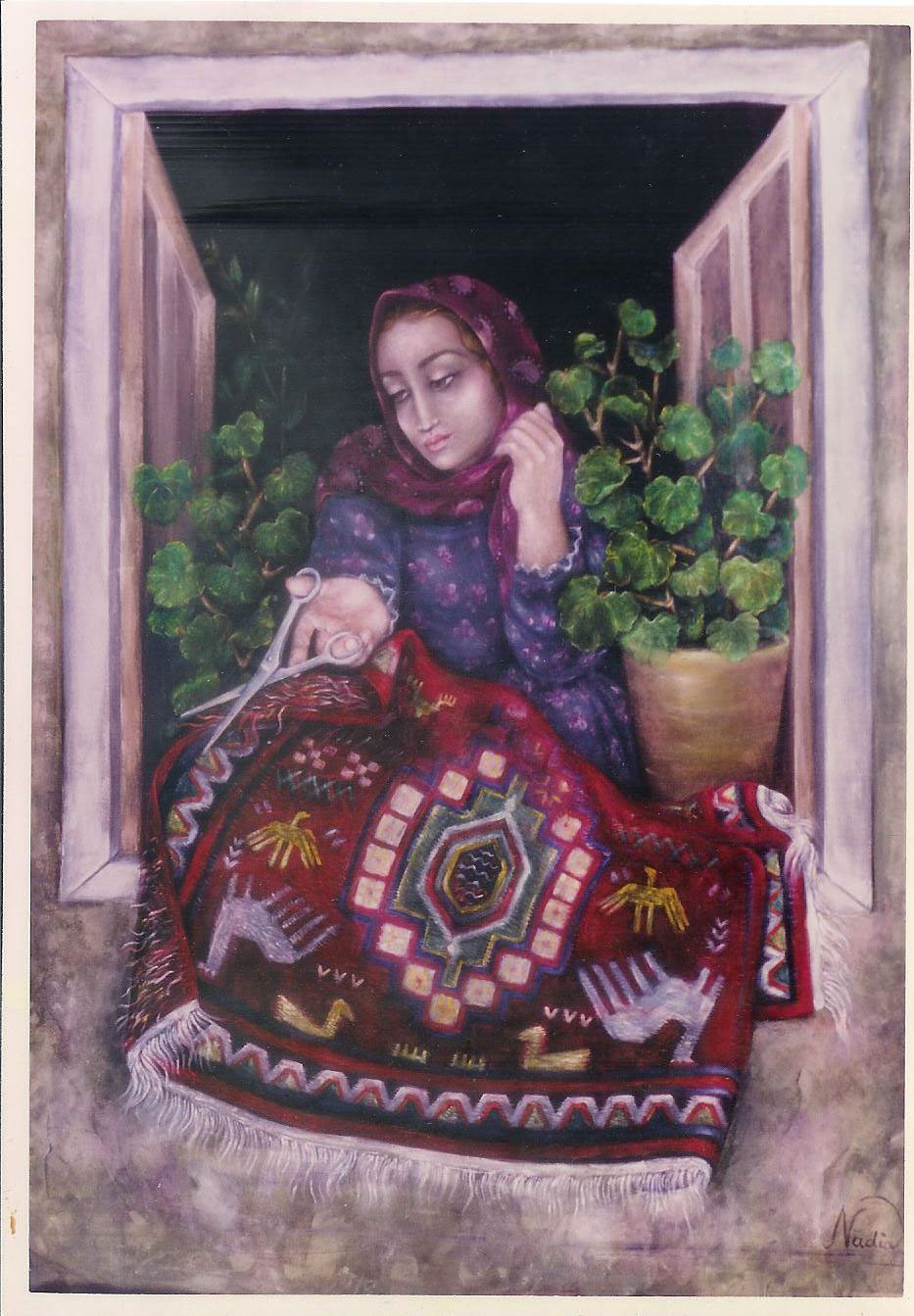 traditional  oil  persian Paintings