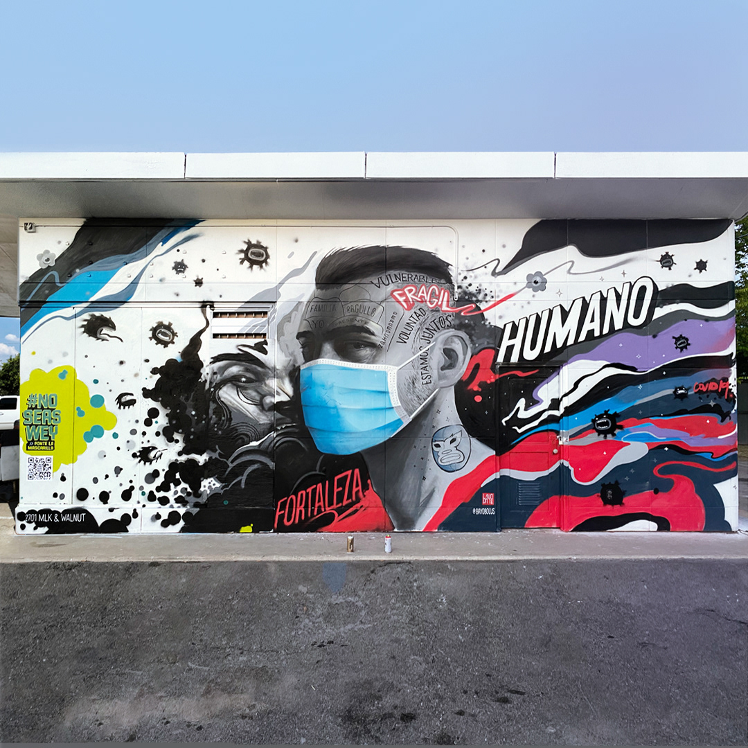 art artist artmural contemporary COVid Graffiti Illustrator montanagold Mural streetart
