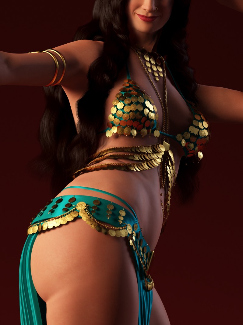 nawaem bellydance Character design Zbrush 3ds max female beauty Arab girl oriental dancer belly