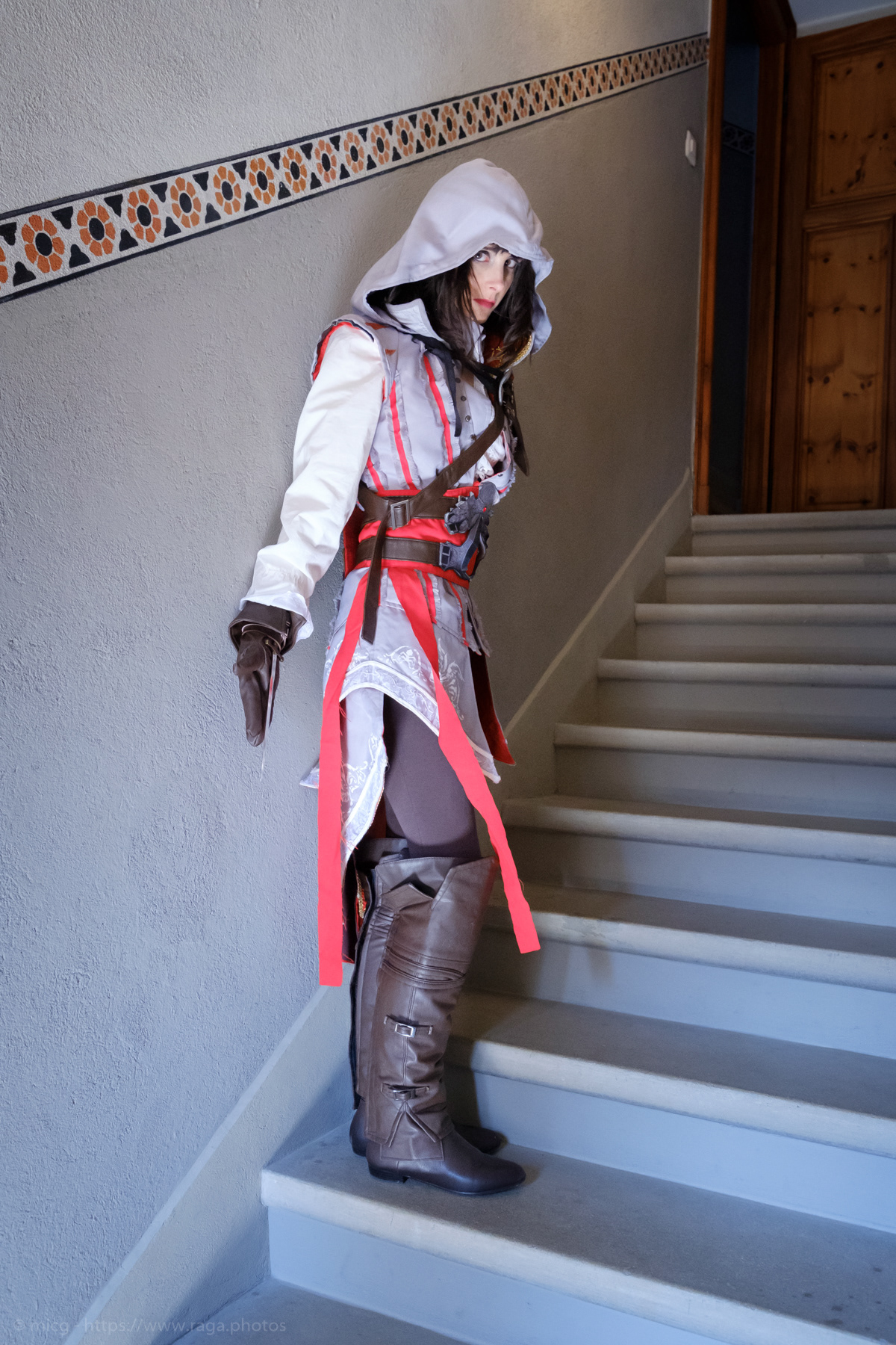 Assassin's Creed Ezio Auditore assassin assassinscreed Cosplay costume videogame Ps4 action