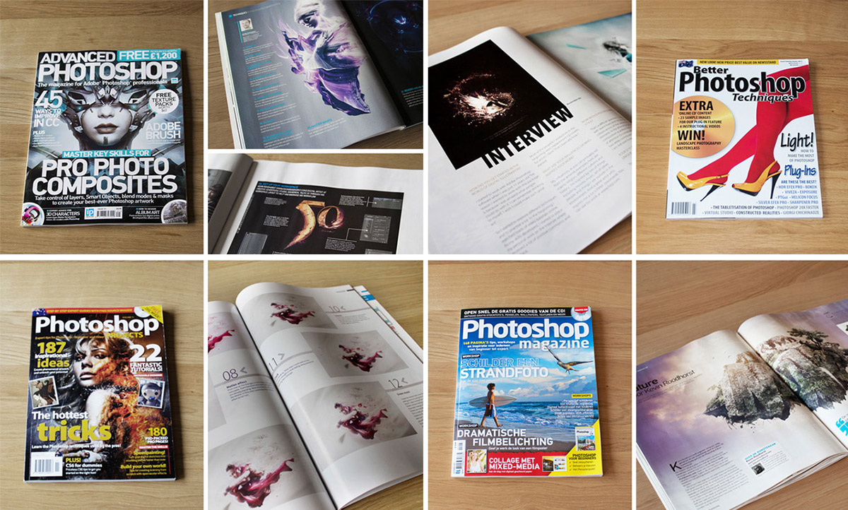 magazine advanced photoshop publish magazine Kevin Roodhorst