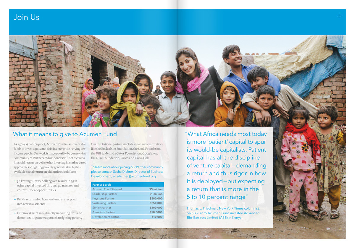 Collateral nonprofit non-profit brochure communications New York