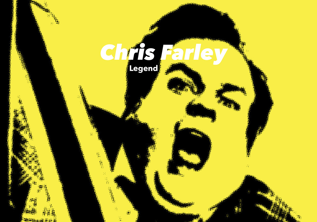 Chris Farley poster series