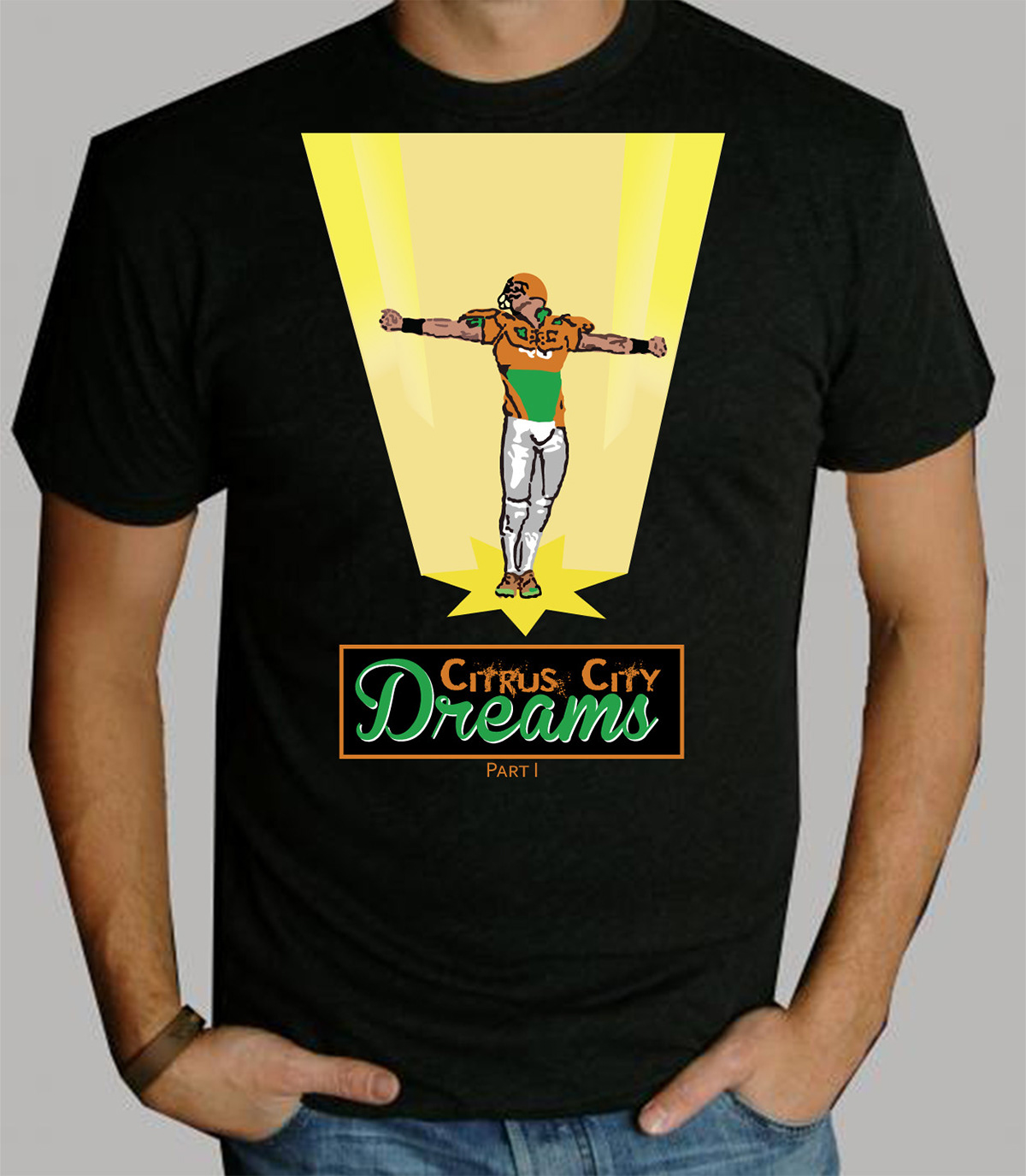 Citrus City Dreams Trilogy of books t-shirt graphics Riverside football