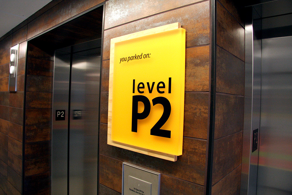wayfinding Signage identification environmental graphics Experiential Graphics Fortune 100