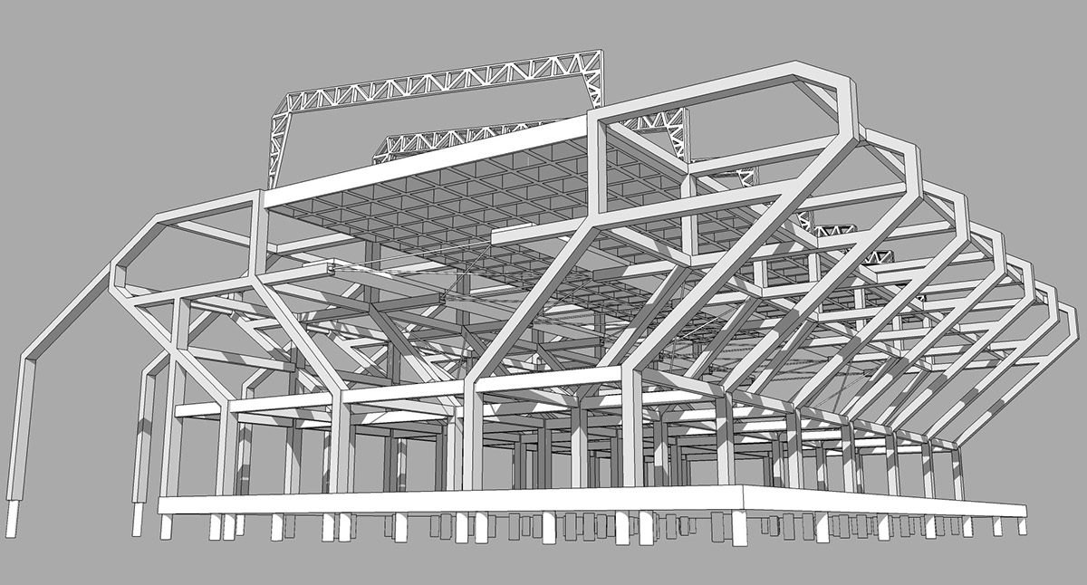 archi building design construction geometric composition
