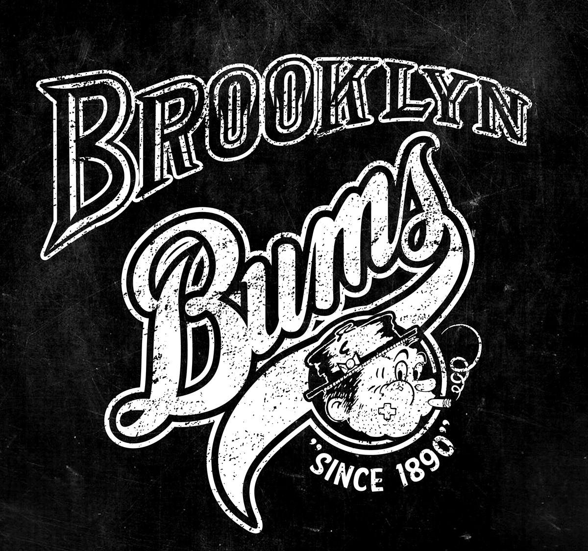 Brooklyn bums streetwear apparel tshirts bk nyc new york city sports culture graphics