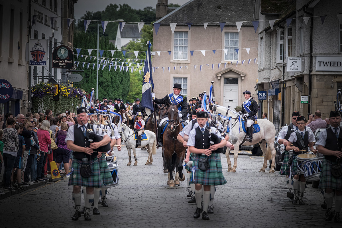 Adobe Portfolio kelso Kelsae Laddie Civic Week horses Scottish Borders common riding