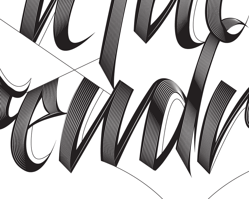 designer poster screwdriver custom typography dublin Ireland emptypage font