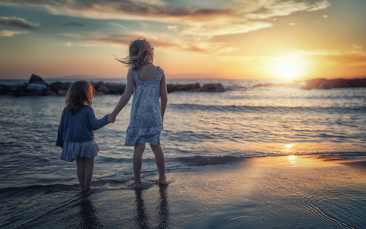 john wilhelm girls compositing photoshop dad family