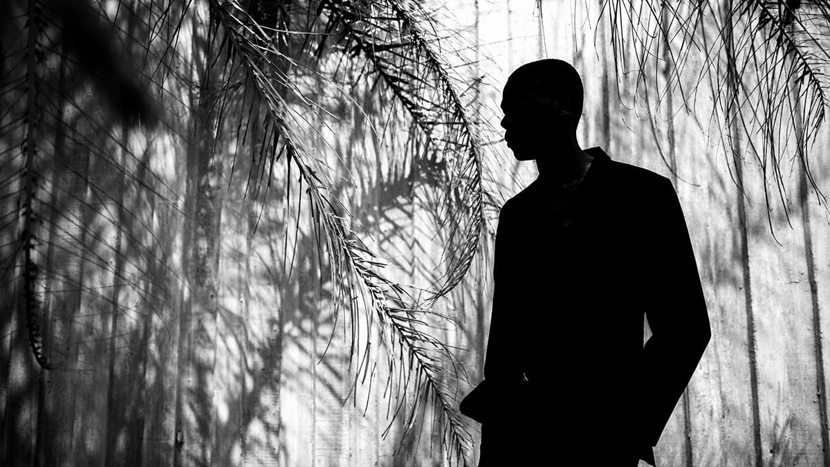 art black and white lightroom Photography  portrait Silhouette